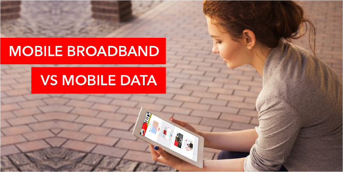 mobile broadband, Mobile data